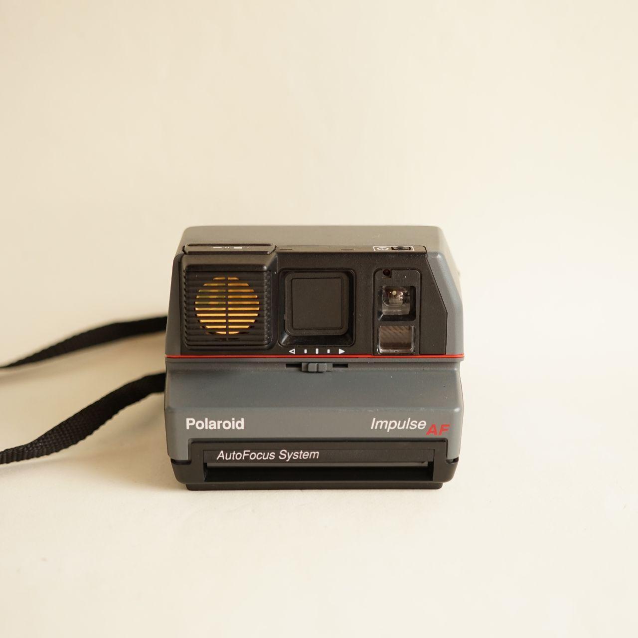 Polaroid Impulse AF Instant Film Camera | 600 Type | Tested & Working | Grey
