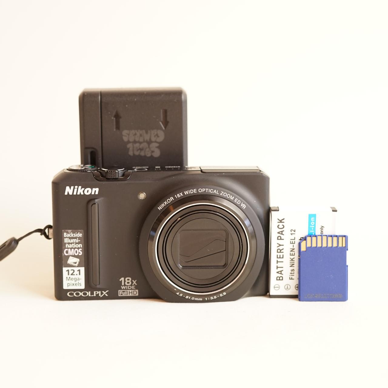 Nikon Coolpix S9100 Digital Camera | 12.1MP | Read Description | Black