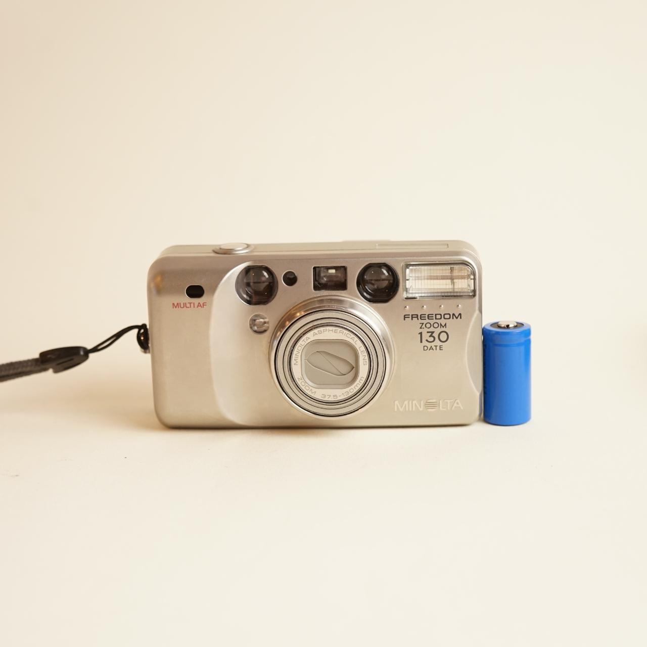 Minolta Freedom Zoom 130 35mm Point & Shoot Film Camera | Tested & Working