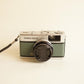Olympus Trip 35 Film Camera | FULL CLA | 35mm Point & Shoot | Tested & Working | Silver & Green