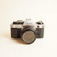 Canon AE-1 Film Camera | 35mm SLR | Tested & Working | Black & Silver