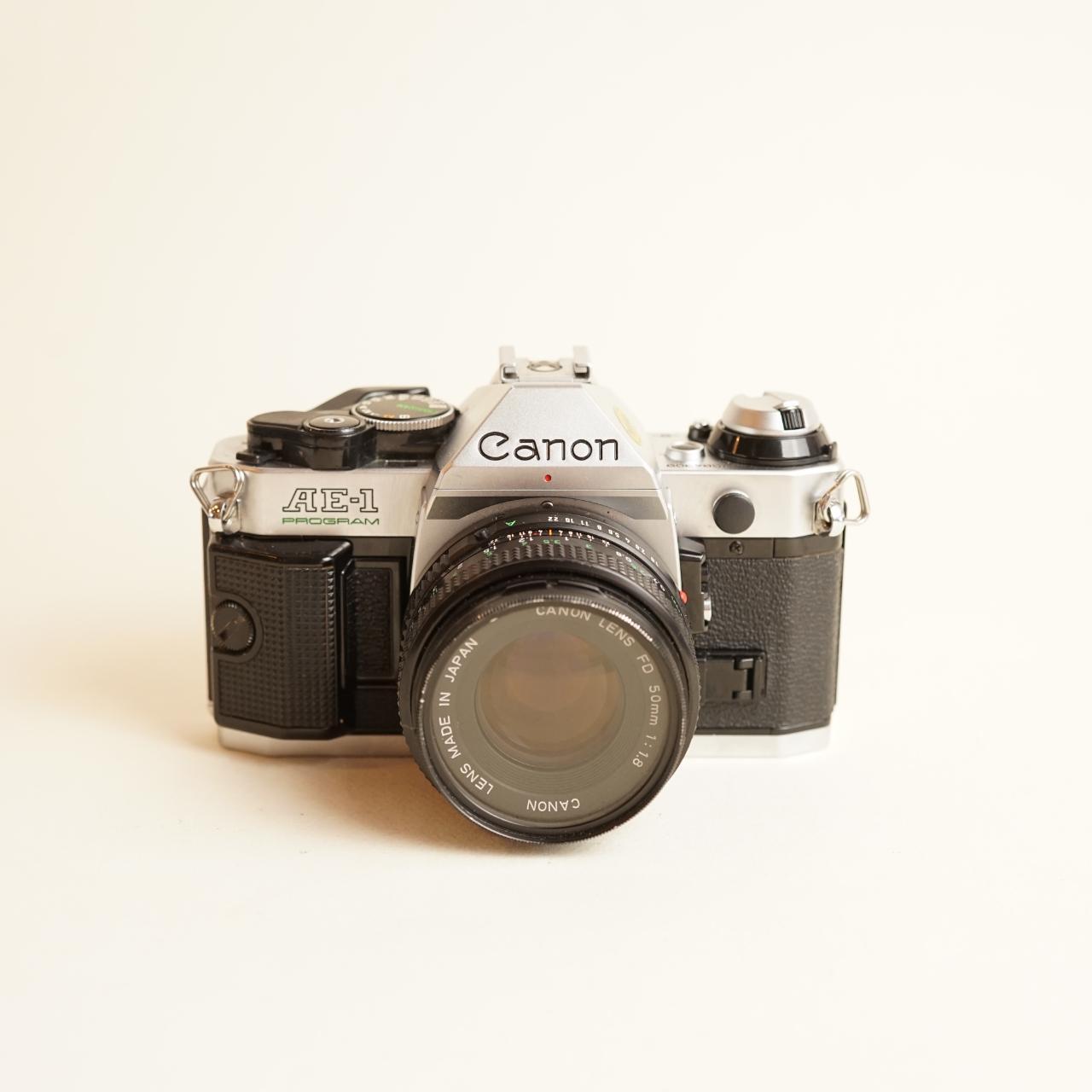 Canon AE-1 Film Camera | 35mm SLR | Tested & Working | Black & Silver