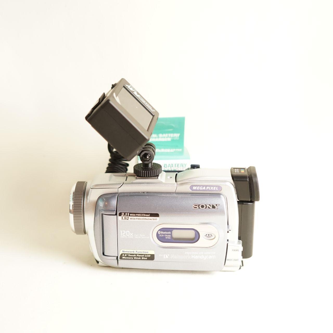 Sony Handycam DCR-TRV80 MiniDV Camcorder with Tapeless Setup | Tested & Working | Silver
