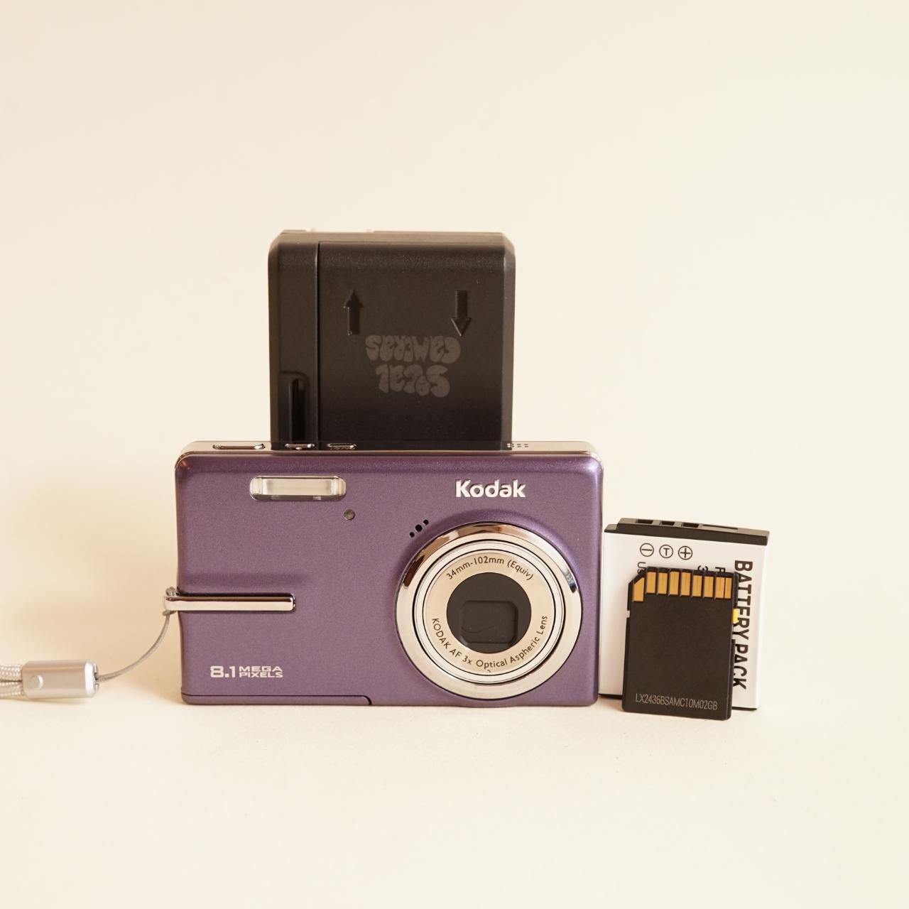 Kodak EasyShare M893 IS Digital Camera | 8.1MP | Tested & Working | Purple
