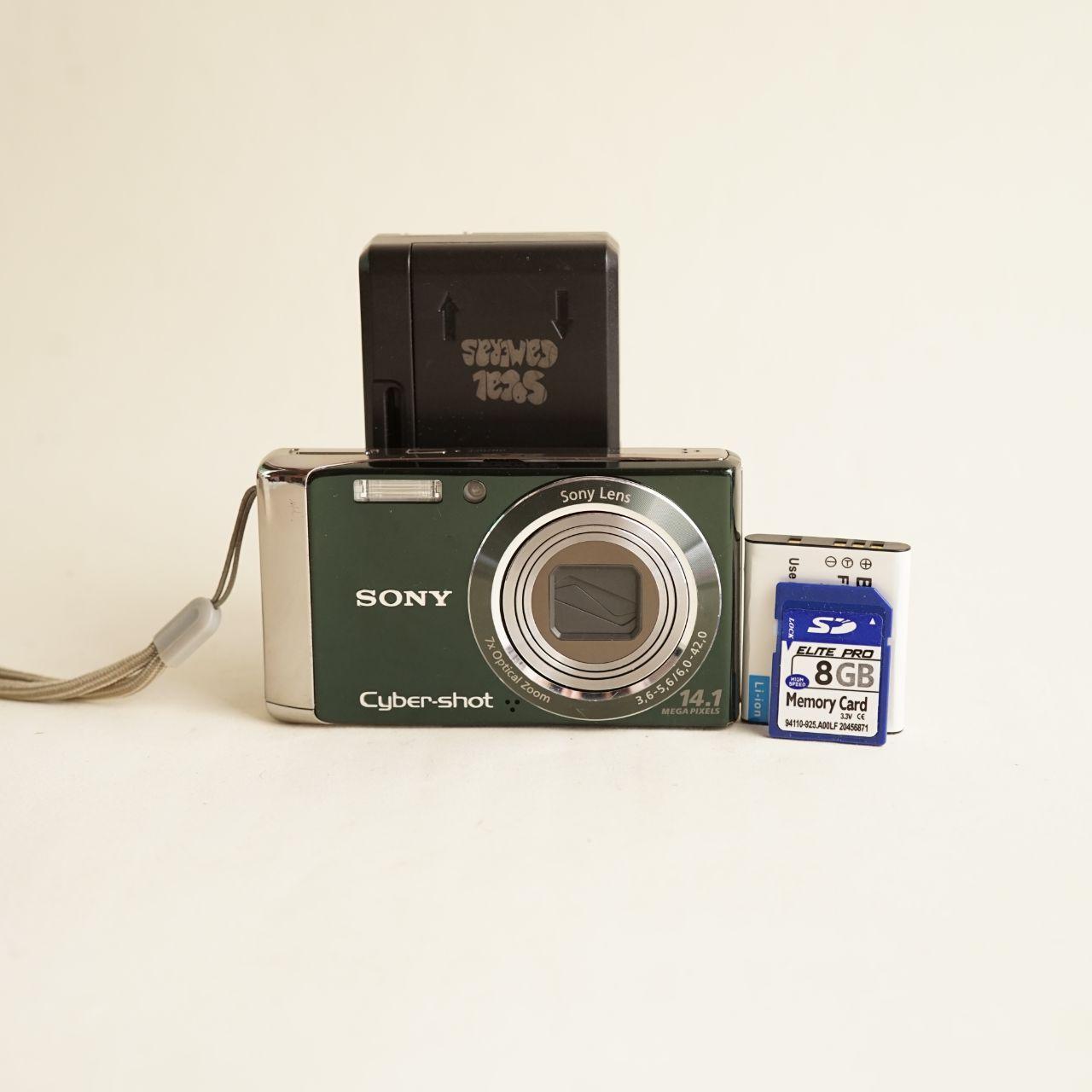 Sony Cyber-shot DSC-W370 Digital Camera | 14.1MP | READ DESCRIPTION | Green