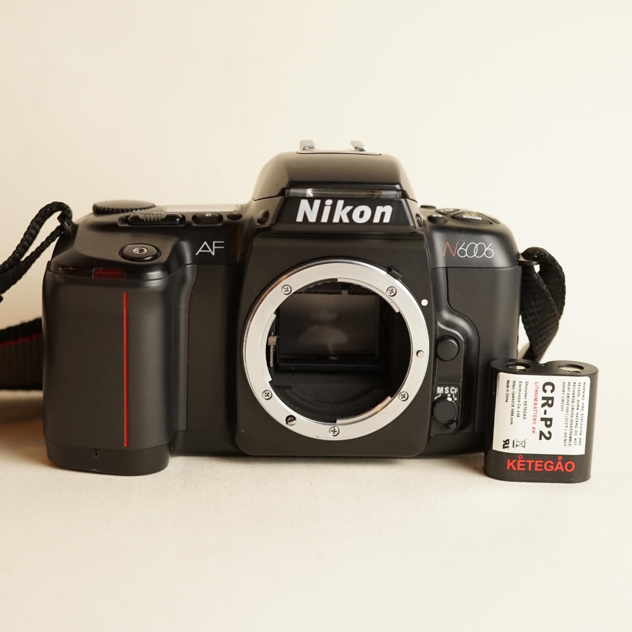 Nikon N6006 35mm SLR Film Camera | Tested & Working | Black