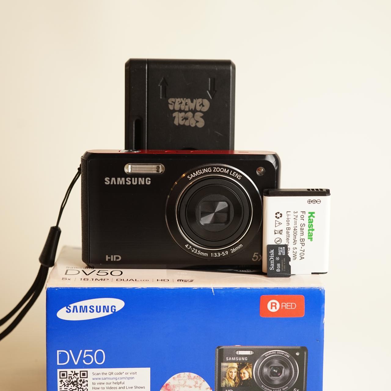 Samsung DV50 Digital Camera W/ Selfie Screen | 16MP | Tested & Working | Black