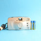 Canon Snappy QT Film Camera | 35mm Point & Shoot | Tested & Working | Silver