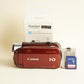 Canon Vixia HF R20 Camcorder | Tested & Working | Red
