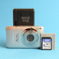 Canon PowerShot ELPH 100 HS Digital Camera | 12.1MP | Tested & Working | Grey