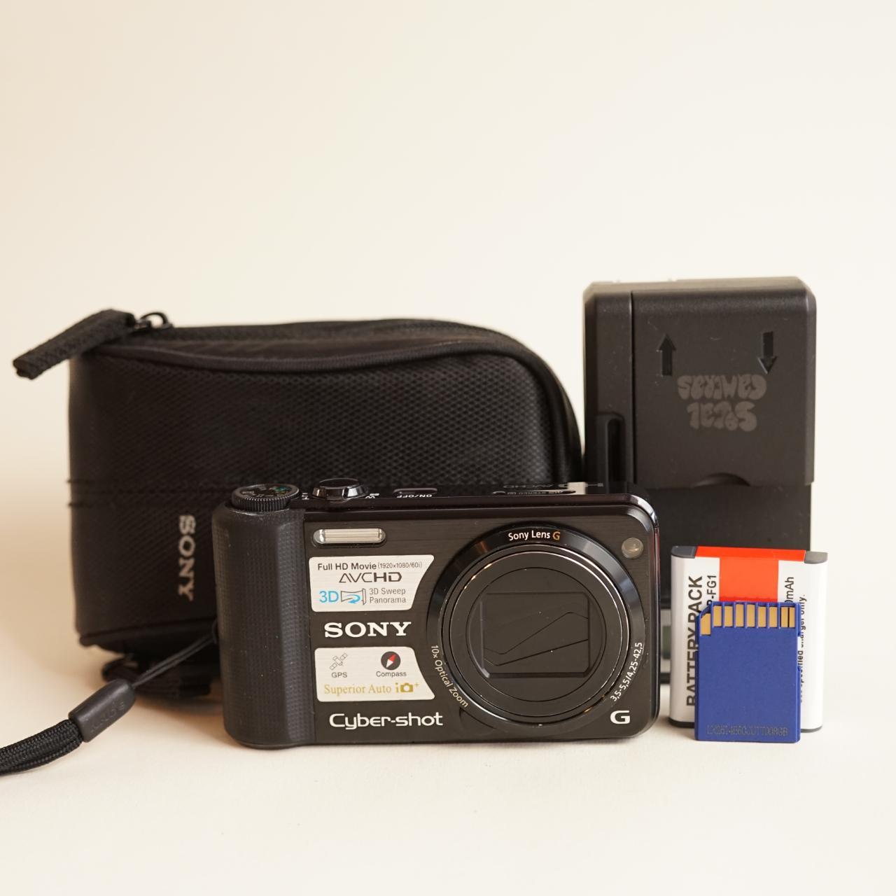 Sony Cyber-shot DSC-HX7V Digital Camera | 16.2MP | Tested & Working | Black
