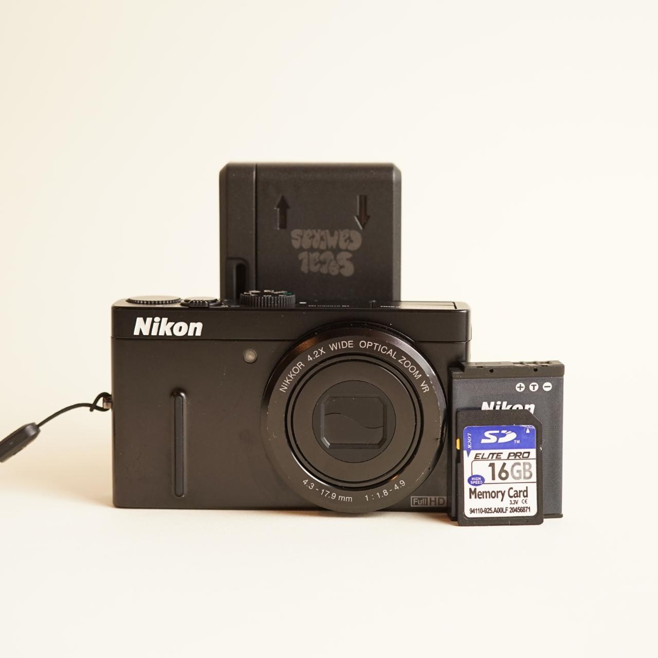 Nikon Coolpix P300 Digital Camera | 12.2MP | Tested & Working | Black