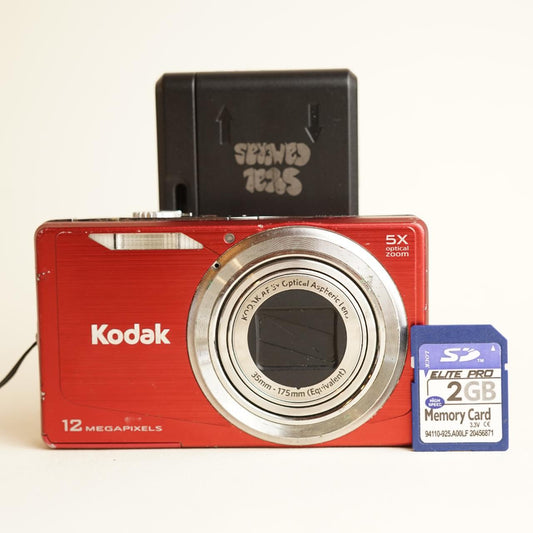 Kodak EasyShare M381 Digital Camera  | 12MP | Read Description | Red