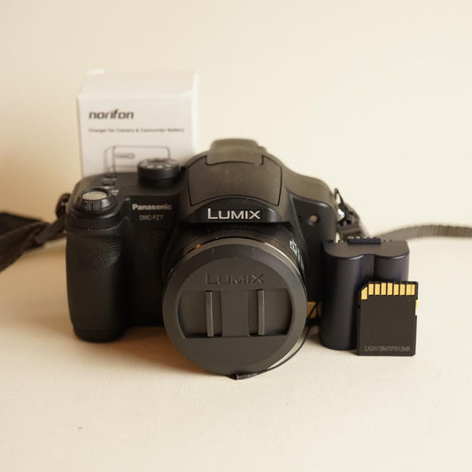 Panasonic Lumix DMC-FZ7 Digital Camera | 6MP | Tested & Working | Black