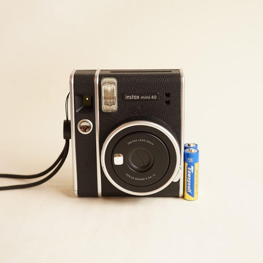Fujifilm Instax Mini 40 Instant Film Camera | Tested & Working | Black