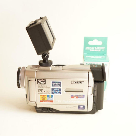Sony Handycam DCR-TRV10 MiniDV Camcorder with Tapeless Setup | Tested & Working | Silver