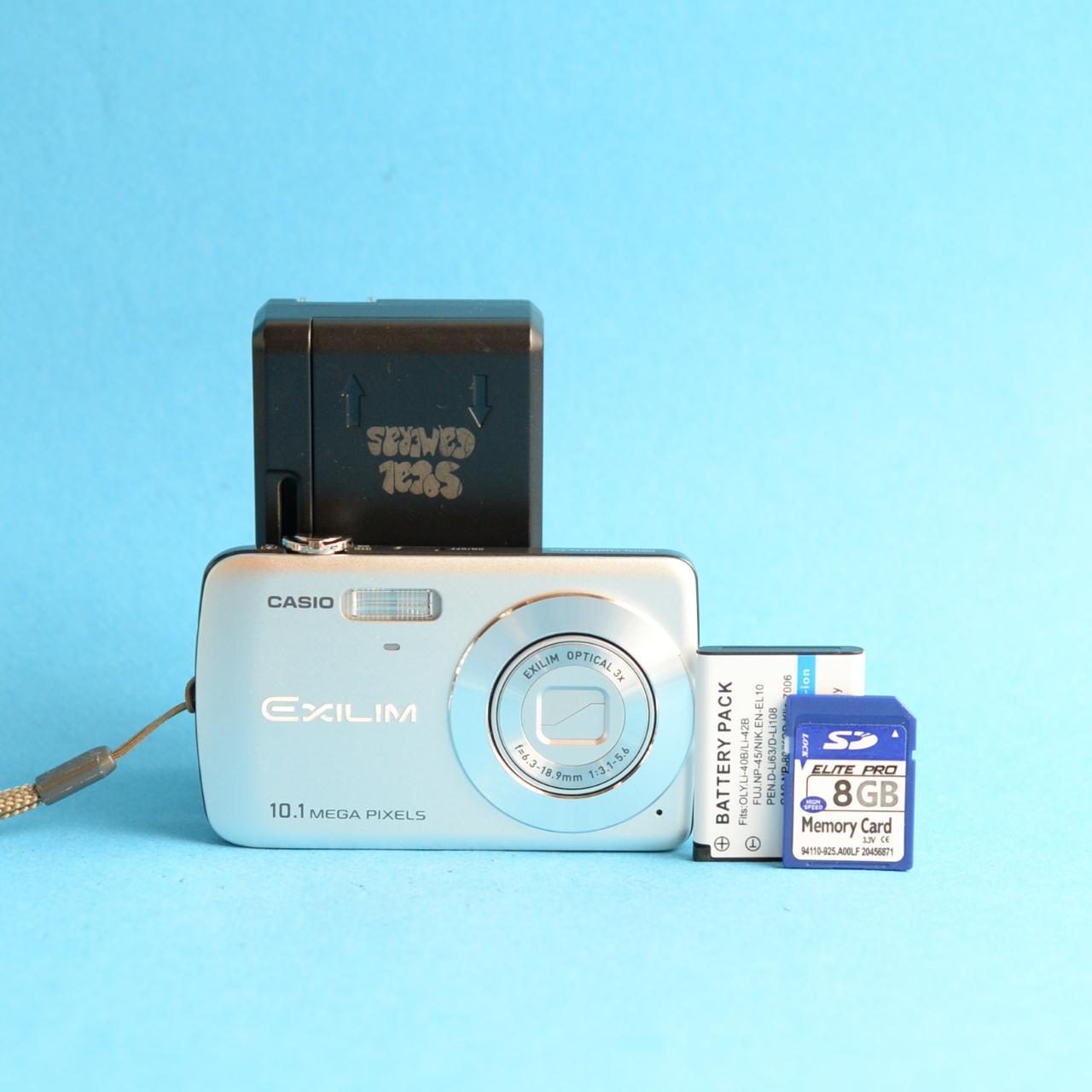 Casio Exilim EX-Z33 Digital Camera | 10.1MP | Tested & Working | Silver