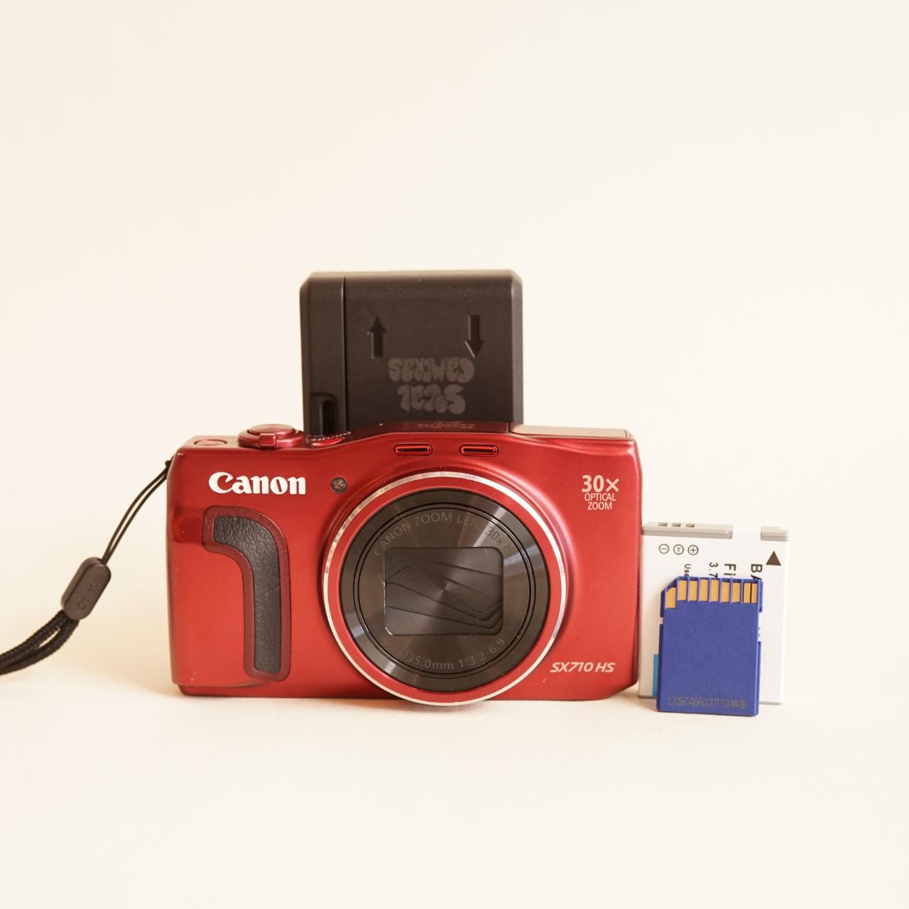 Canon PowerShot SX710 HS Digital Camera | 20.3MP | Read Description | Red