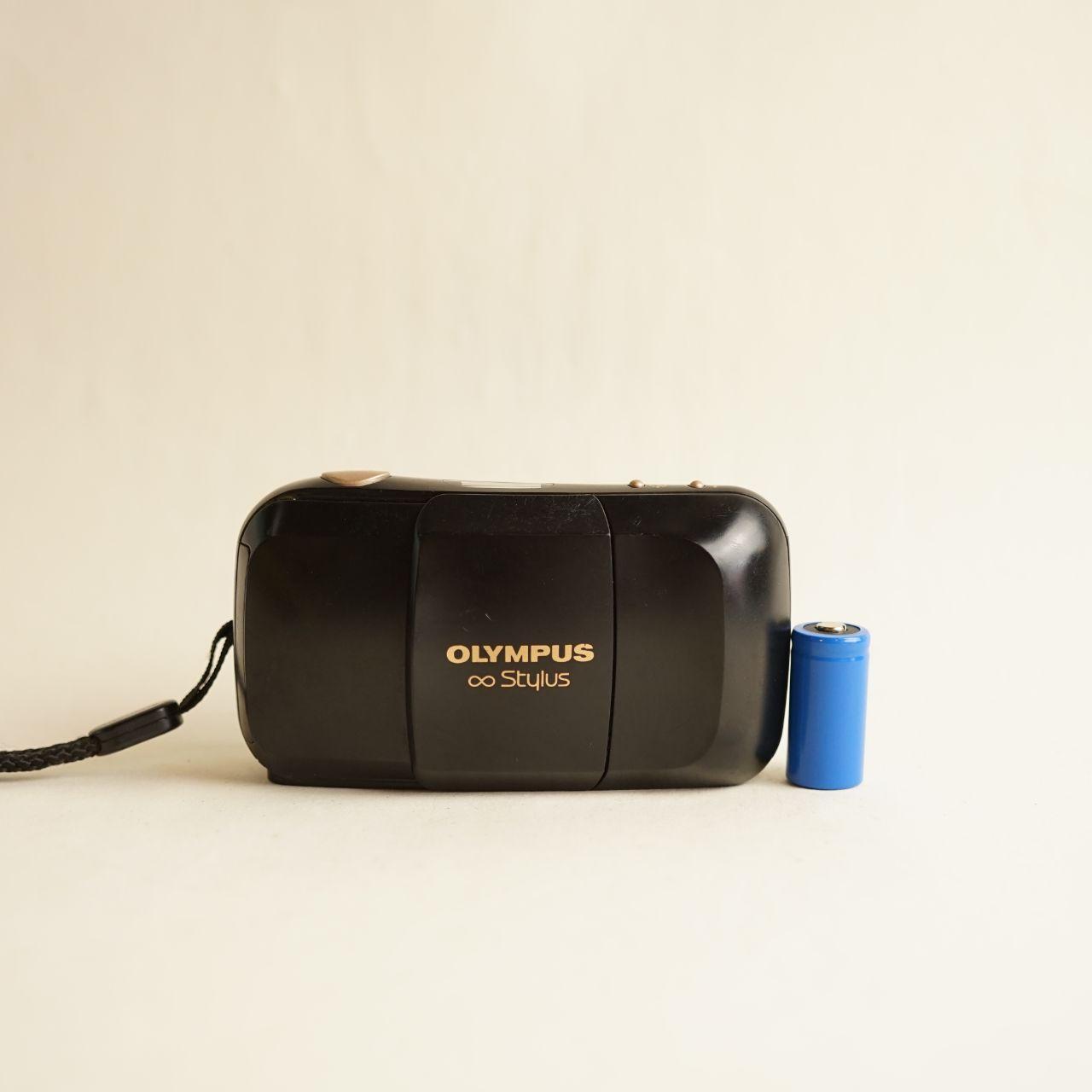 Olympus Infinity Stylus MJU I | Film Camera | 35mm Point & Shoot | READ DESCRIPTION | Black