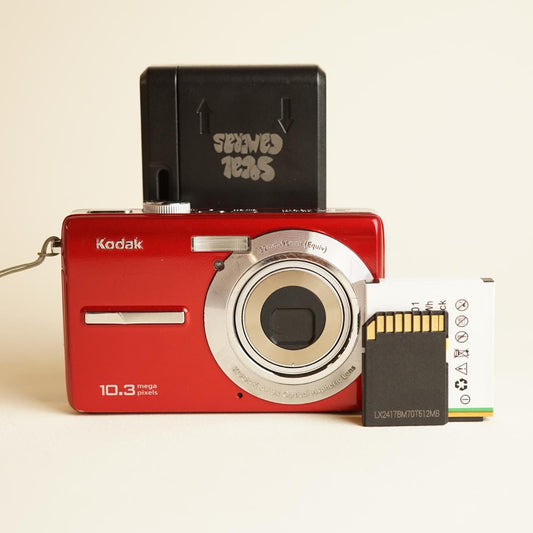 Kodak Easyshare MD1063 Digital Camera | 10.3MP | Test & Working | Red