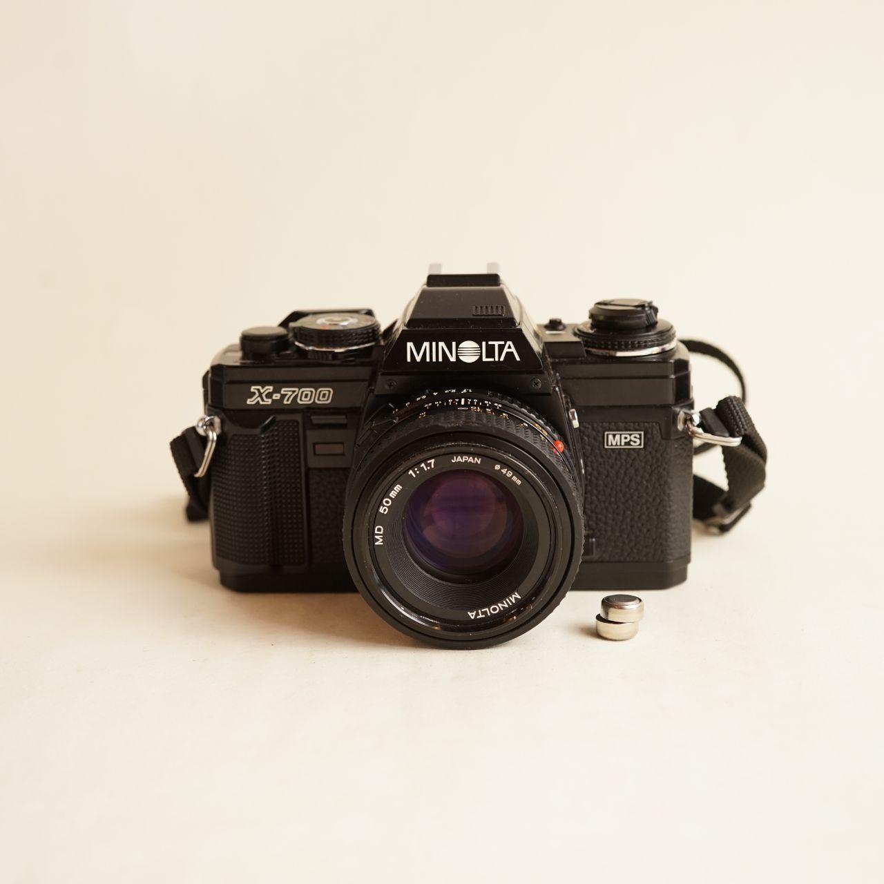 Minolta X-700 35mm SLR Film Camera | FULL CLA | Black