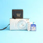 Canon PowerShot ELPH 320 HS Digital Camera | 16.1MP | Tested & Working | Silver