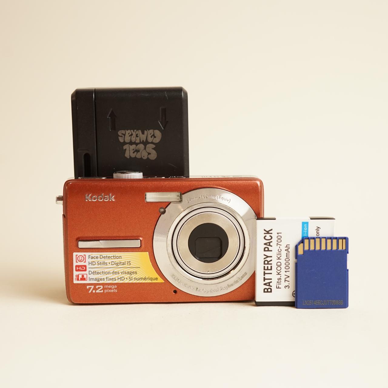 Kodak EasyShare M763 Digital Camera | 7.0MP | Tested & Working | Orange