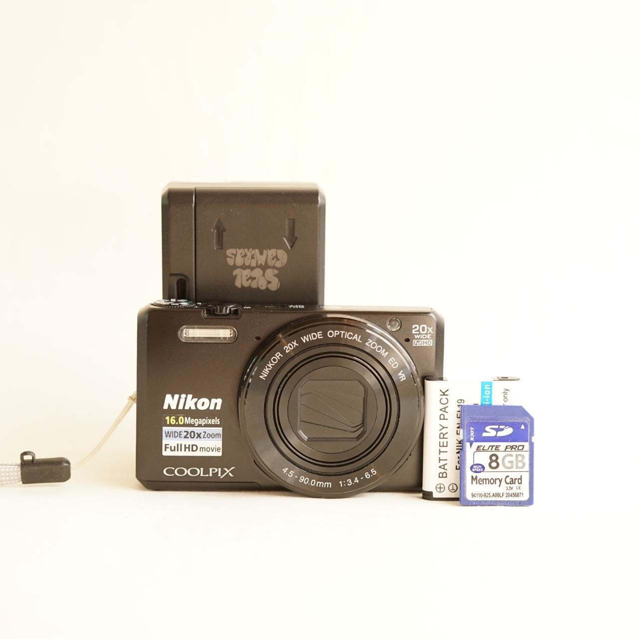 Nikon Coolpix S7000 Digital Camera | 16.0MP | Tested & Working | Black