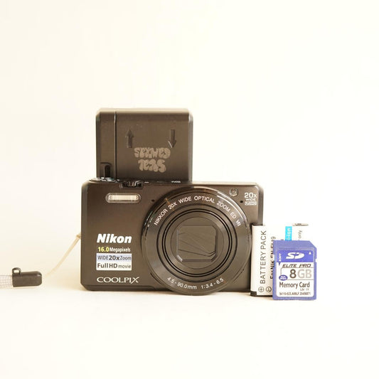 Nikon Coolpix S7000 Digital Camera | 16.0MP | Tested & Working | Black