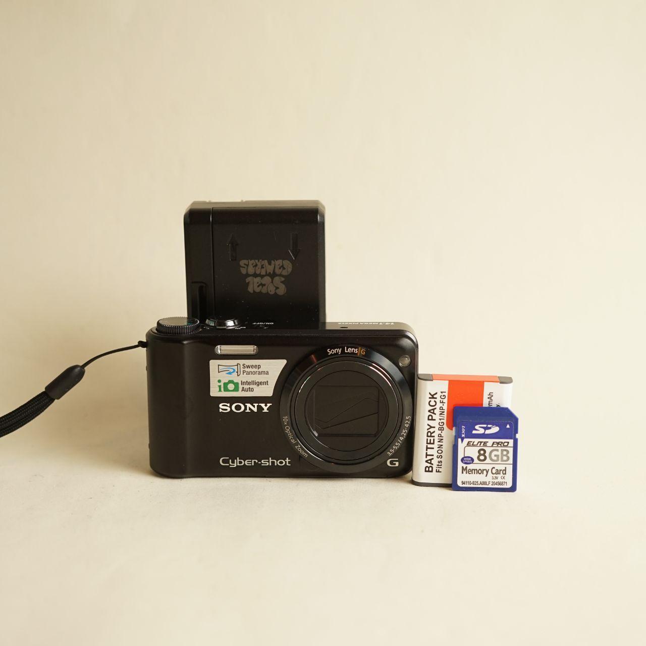 Sony Cyber-shot DSC-H55 Digital Camera | 14.1MP | Tested & Working | Black