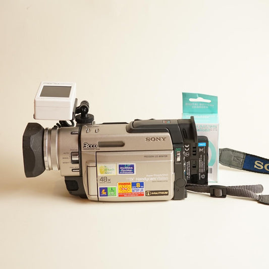 Sony Handycam Vision DCR-TRV900 Digital Camcorder | MiniDV | Tapeless Setup | Tested & Working | Silver