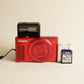 Canon PowerShot SX620 HS Digital Camera | 20.2MP | Tested & Working | Red