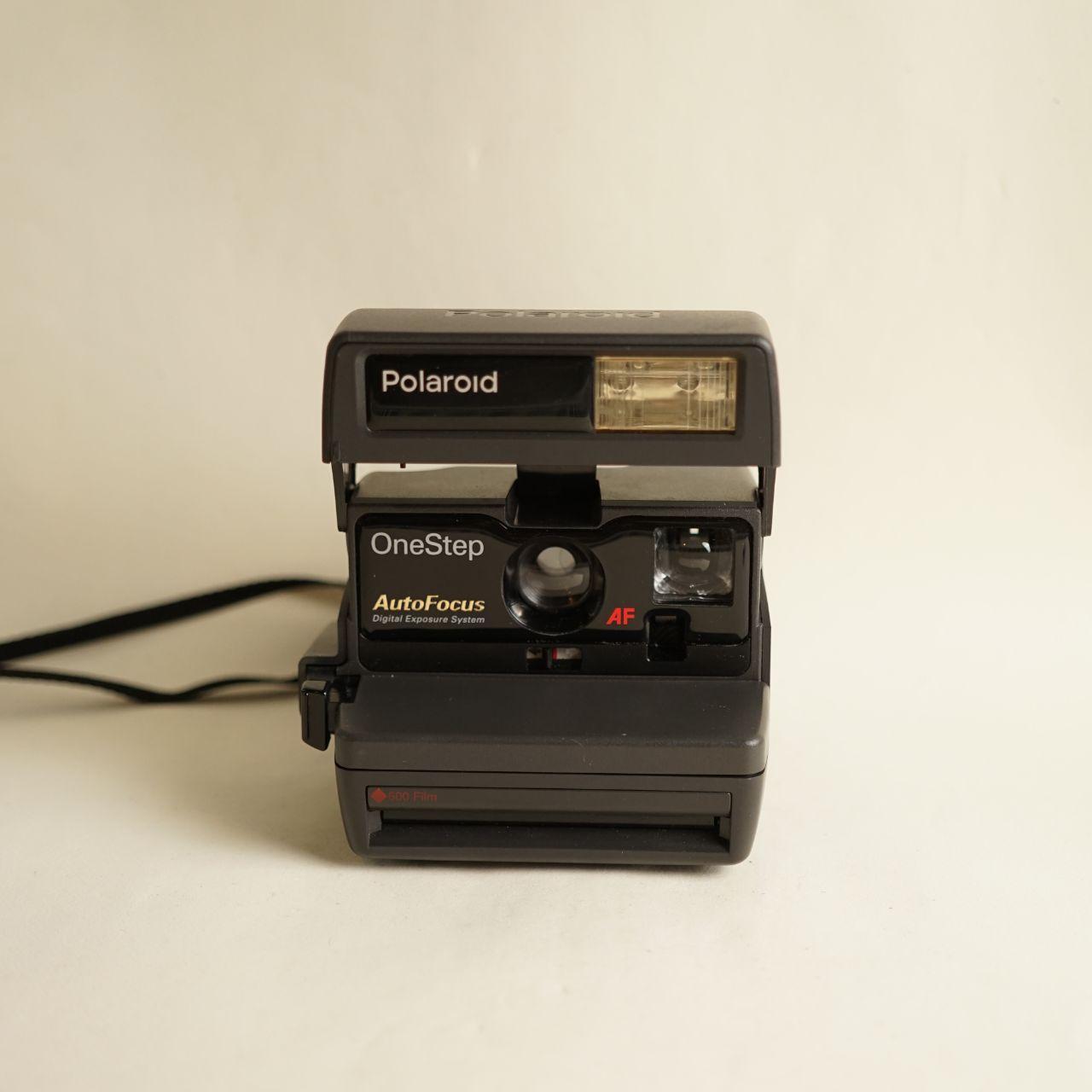 Polaroid OneStep AutoFocus Instant Film Camera | Tested & Working | Black