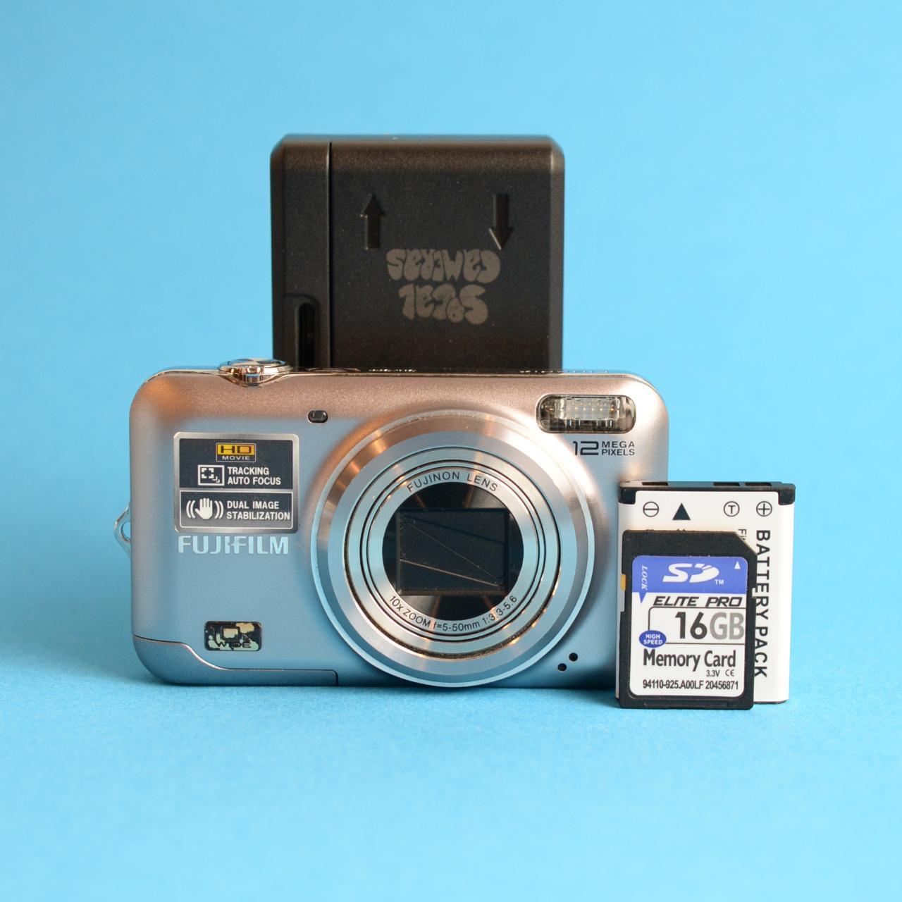 Fujifilm FinePix JZ300 Digital Camera | 12.1MP | Tested & Working | Silver