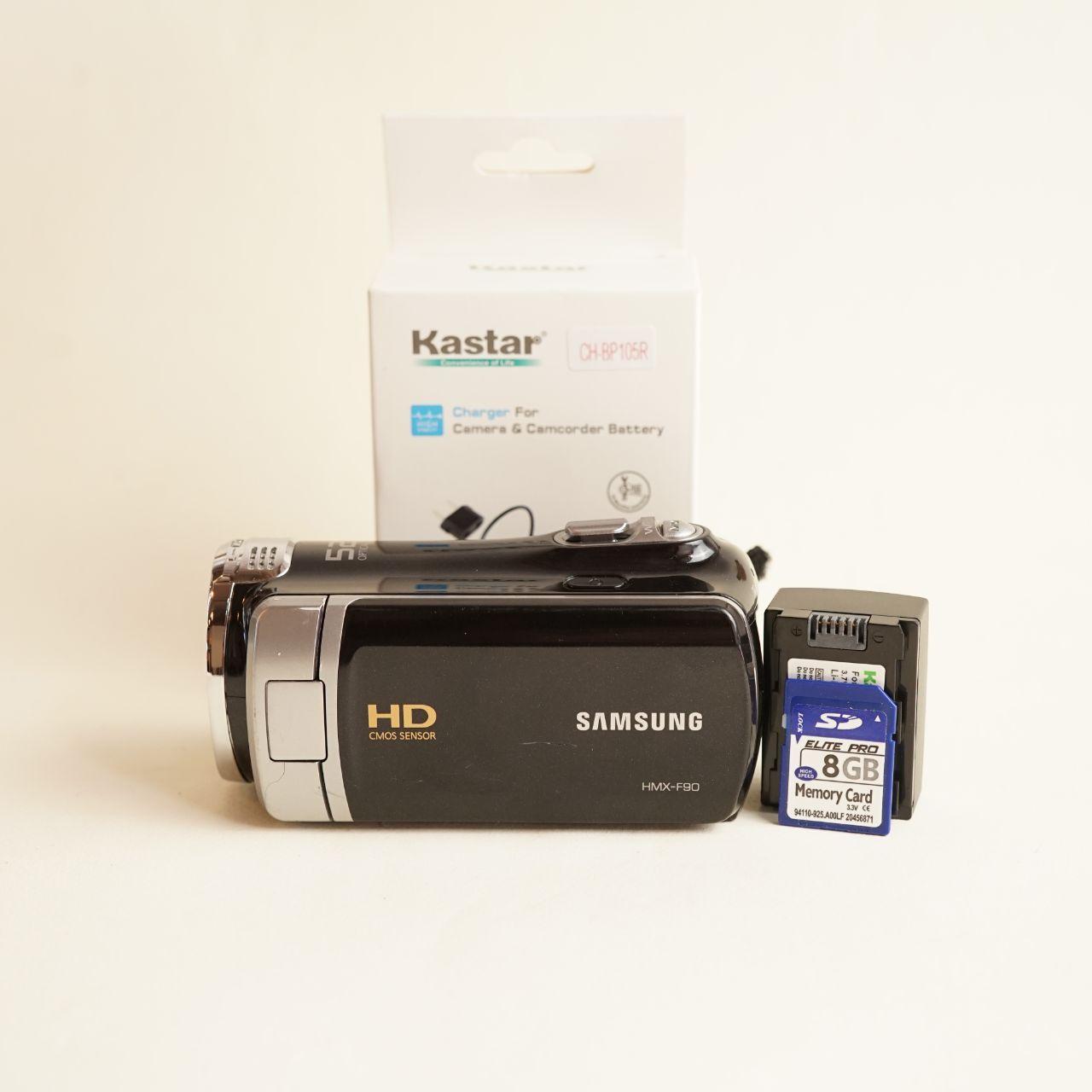 Samsung HMX-F90 Camcorder | Tested & Working | Black
