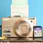 Nikon CoolPix S6000 Digital Camera | 14.2MP | Tested & working | Silver