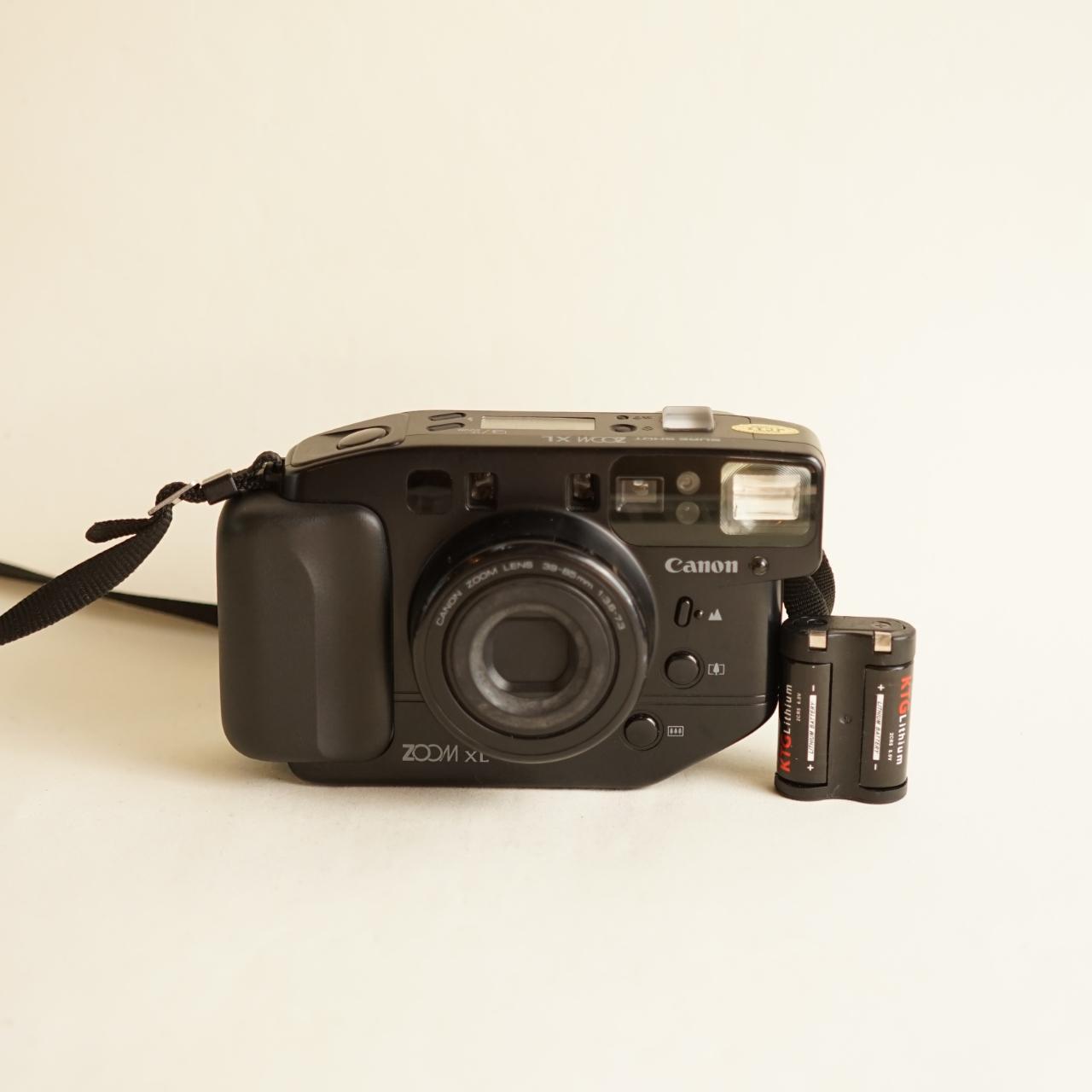 Canon SureShot Zoom XL Film Camera | 35mm Point & Shoot | Tested & Working | Black