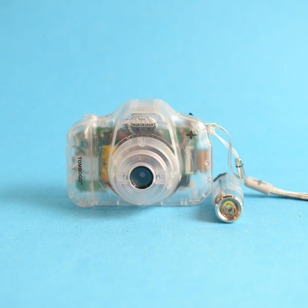 Tombogo Pocket Cam + Pocket Flashlight | 8MP | Tested & Working | Clear