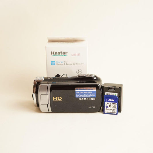 Samsung HMX-F90 Camcorder | Tested & Working | Black