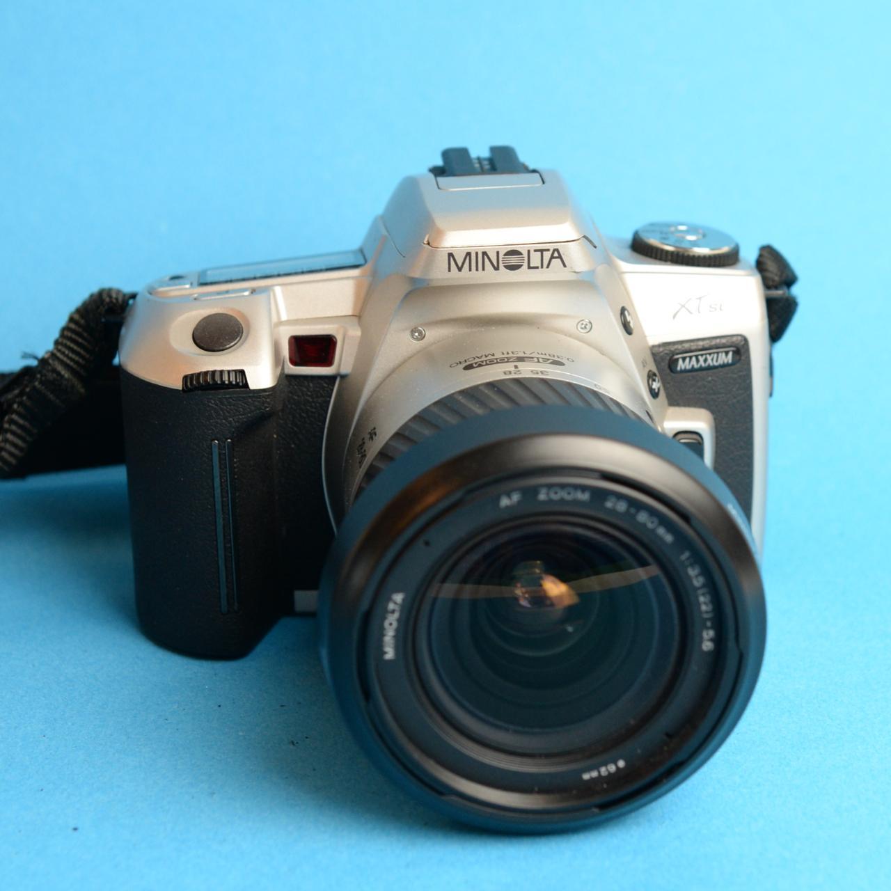 Minolta Maxxium XTSI 35mm SLR Film Camera | Tested & Working | Black