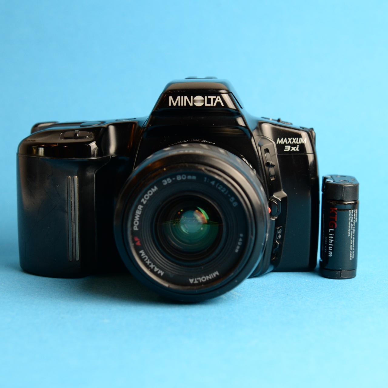 Minolta Maxxum 3Xi 35mm SLR Film Camera | Tested & Working | Black