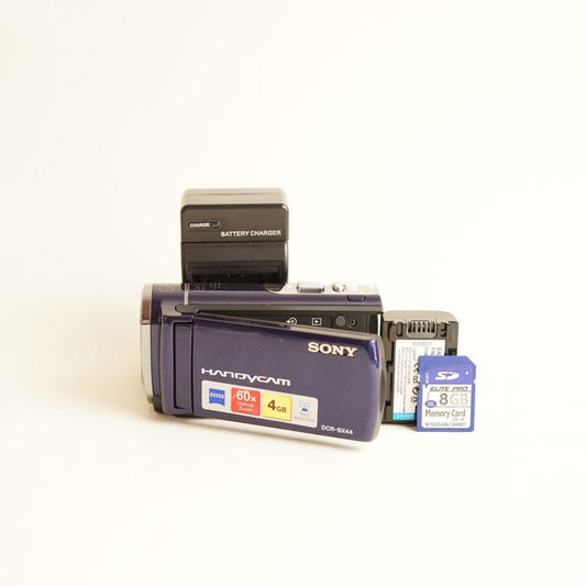 Sony Handycam DCR-SX44 Digital Camcorder | Tested & Working | Blue