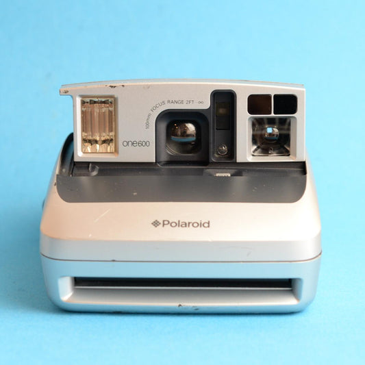 Polaroid One 600 Instant Camera | Tested & Working | Silver