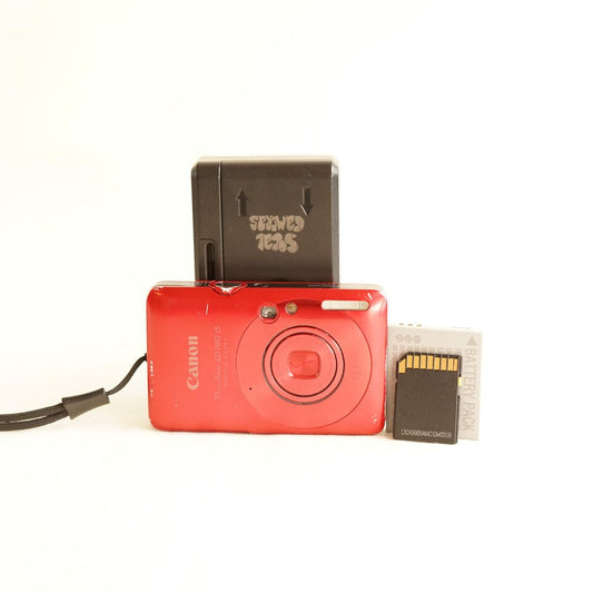 Canon PowerShot SD780 IS Digital Camera | 12.1MP | Tested & Working | Red