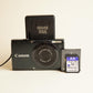 Canon PowerShot A3400 IS Digital Camera | 16.0MP | Tested & Working | Black