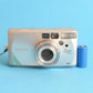 Canon Sure Shot Z155 Film Camera | 35mm Point & Shoot | Tested & Working | Silver