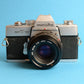 Minolta SRT-101 Film Camera | Fully CLA'd | 35mm SLR | Tested & Working | Silver & Black