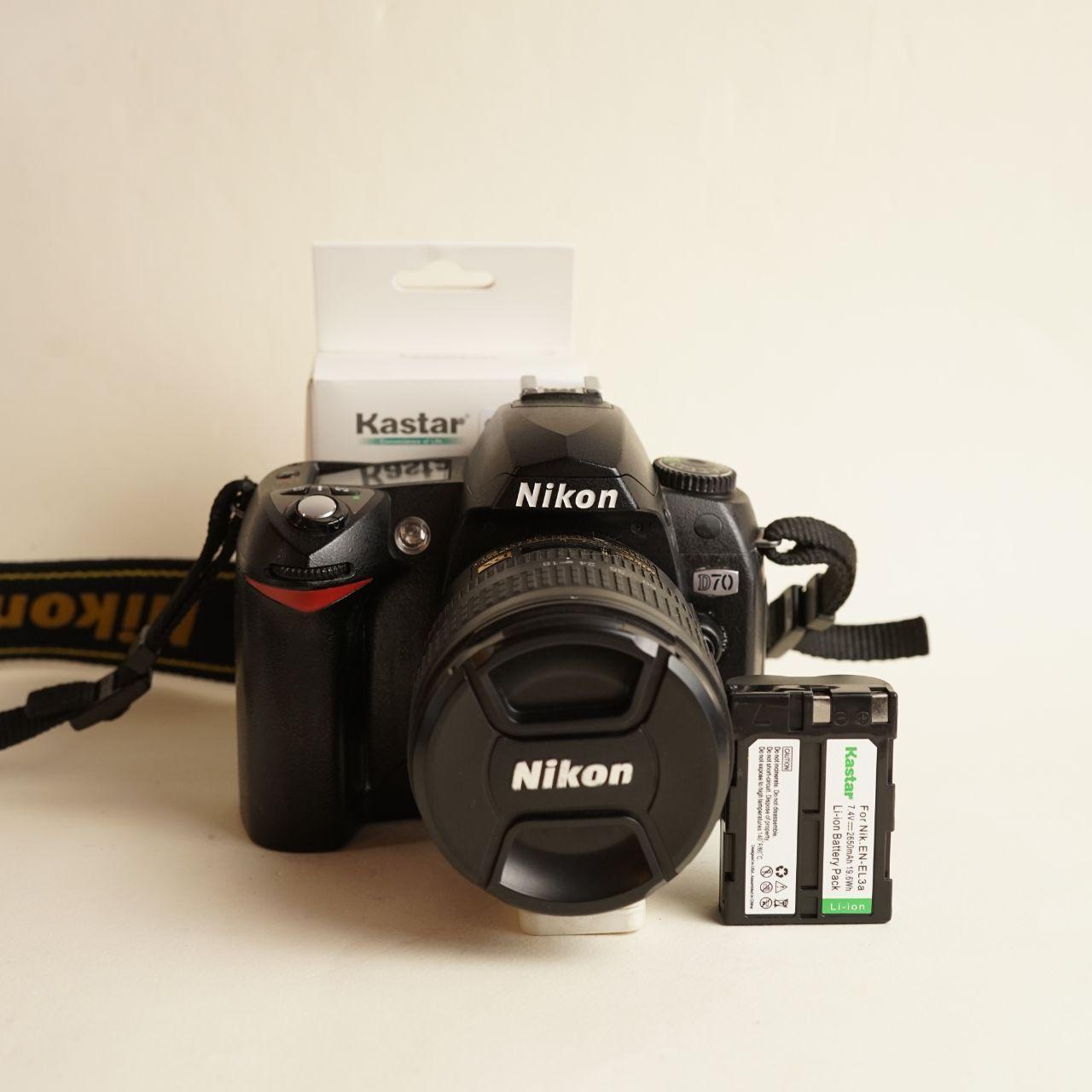 Nikon D70 Digital Camera | 6.1MP | Tested & Working | Black