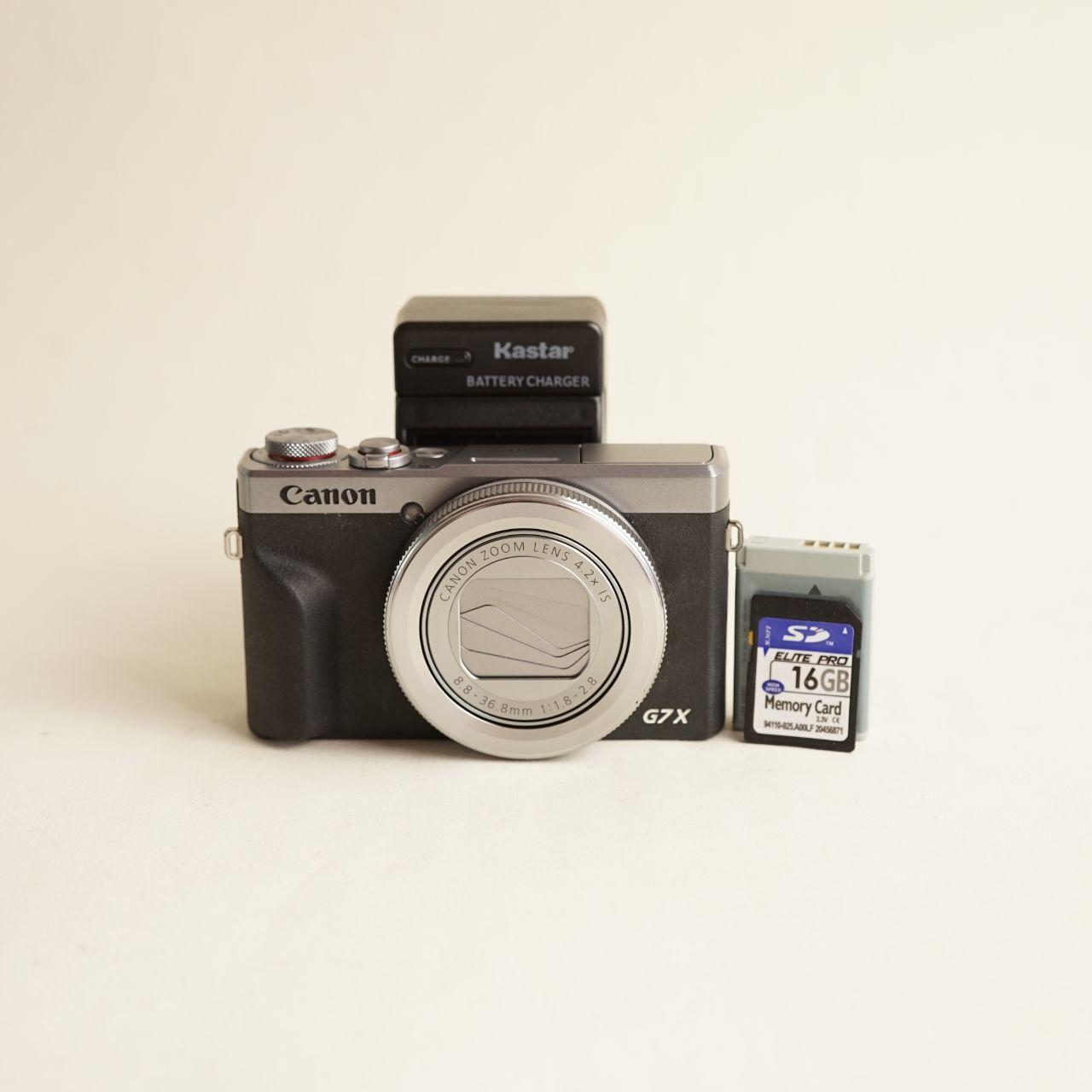 Canon PowerShot G7 X Mark III Digital Camera | 20.1MP | Tested & Working | Black & Silver