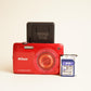 Nikon Coolpix S4300 Digital Camera | 16.0MP | Tested & Working | Red